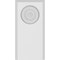 Ekena Millwork Standard Foster Bullseye Plinth Block with Beveled Edge, 3"W x 6"H x 3/4"P PBP030X060X075FOS03 - alternate 3